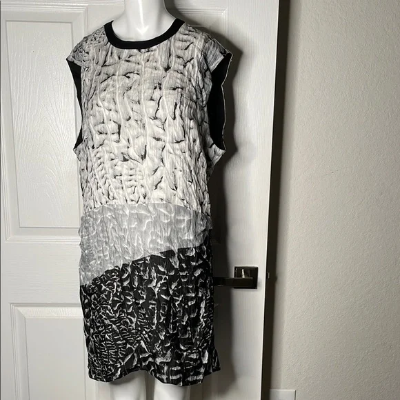 Helmut Lang Dresses | Nwt Helmut Lang Annex Print Silk Dress | Color: Black/White | Size: 6 | Olddirtyflannel's Closet Helmut Lang Dresses | Nwt Helmut Lang Annex Print Silk Dress | Color: Black/White | Size: 6 | Olddirtyflannel's Closet